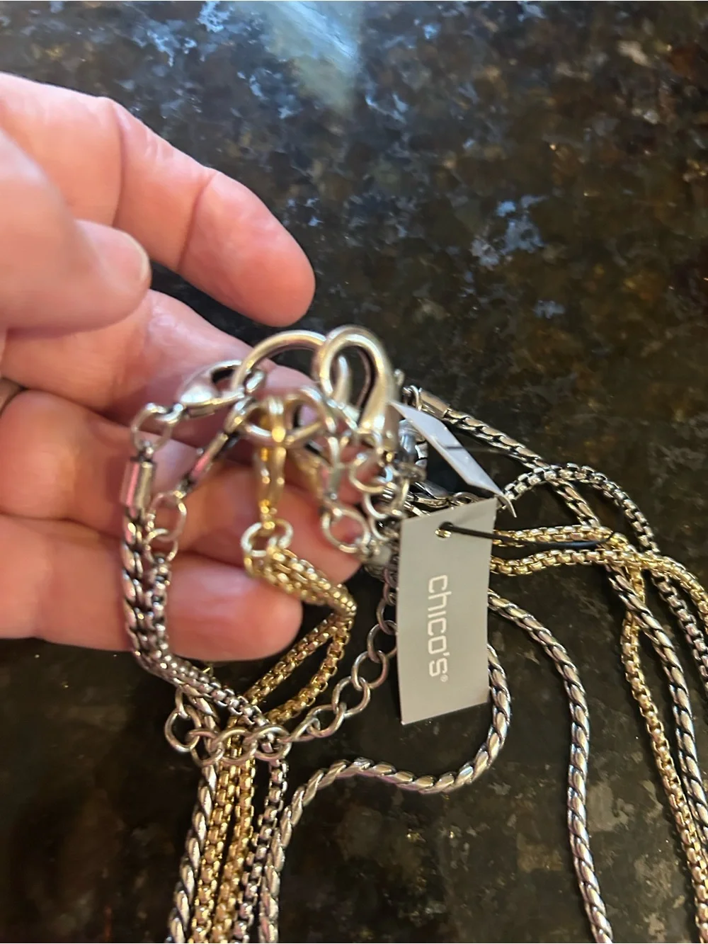 Chicos Multi-strand Necklace - Picture 4 of 5